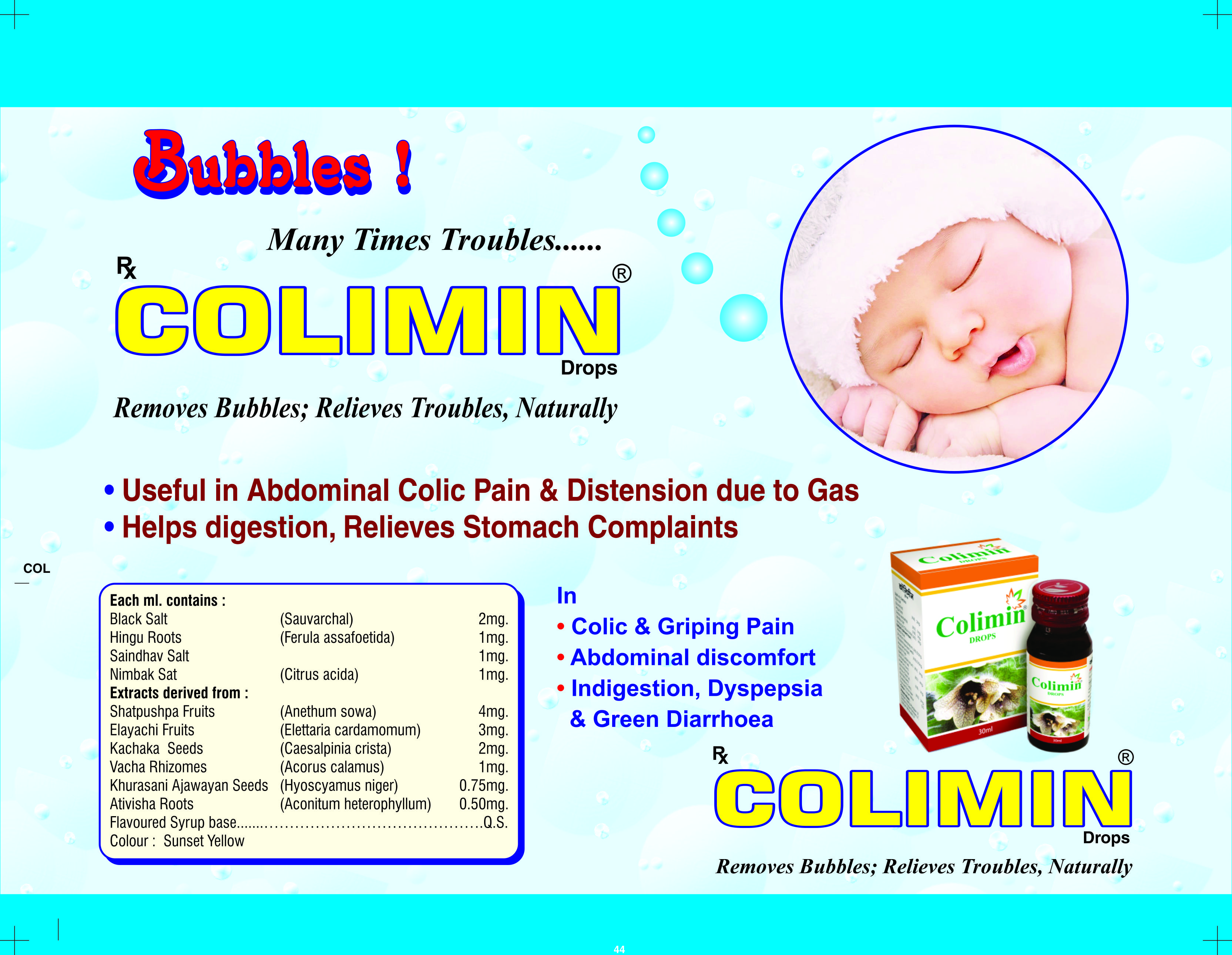COLIMIN DropsCOLIMIN Drops : Trio Healthcare Pvt. Ltd.